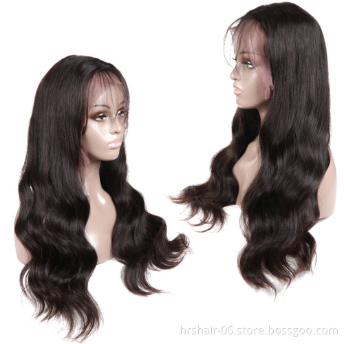 360 Lace Frontal Wig Pre Plucked 150% Silk Straight Full Lace Human Hair Wigs 360 Lace Front Human Hair Wigs For Black Women